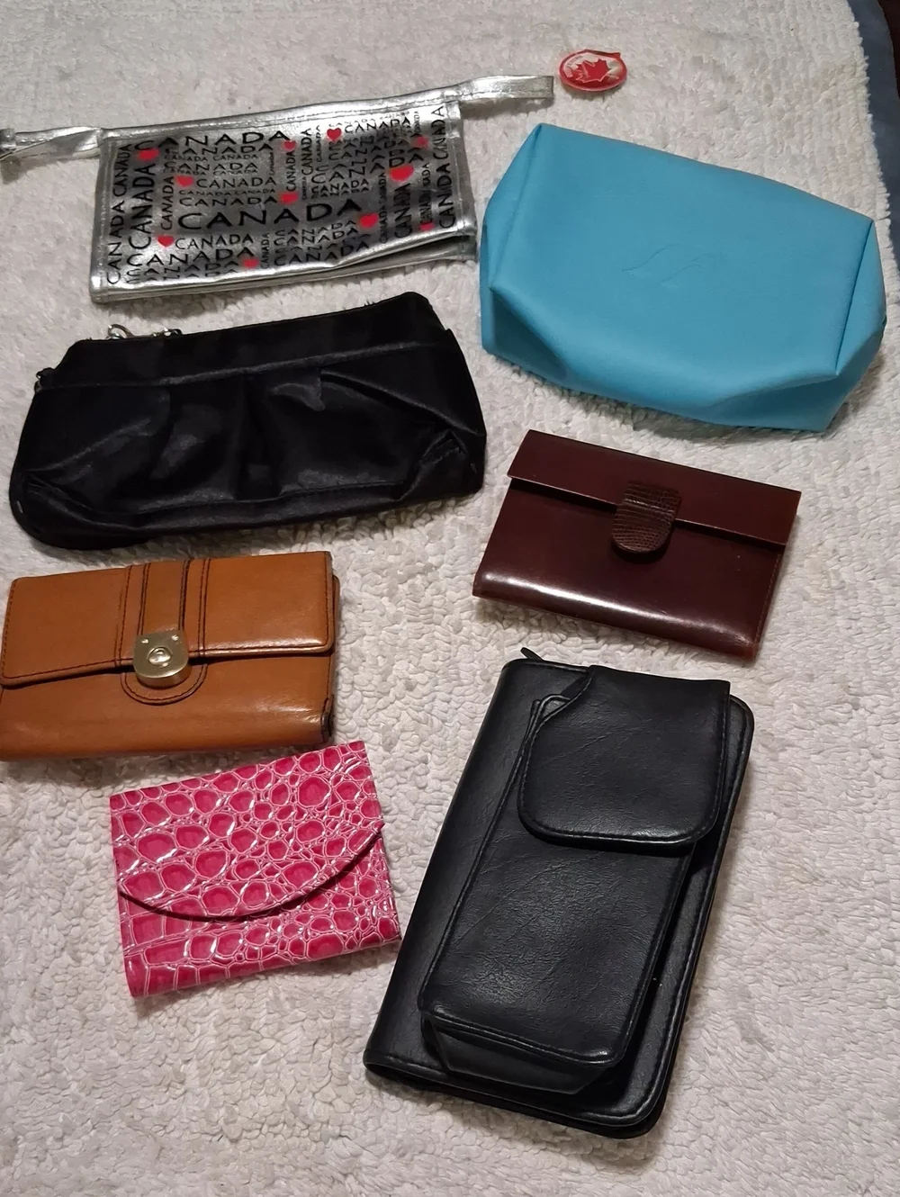Bundle Of Miscellaneous Pouches & Wallet